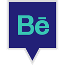 media, Logo, Social, Behance MidnightBlue icon