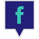 media, Logo, Facebook, Social MidnightBlue icon