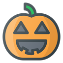 halloween, pumpkin, lamp SandyBrown icon