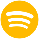 audio streaming, Spotify icon, music, Audio Orange icon