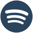 music, Audio, audio streaming, Spotify icon DarkSlateGray icon