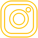 media, network, new, Logo, Social, Instagram, square icon Orange icon