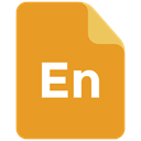 adobe, encore icon, Format, Extension Goldenrod icon