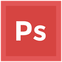 Format, Extension, adobe, photoshop icon IndianRed icon
