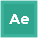 format icon, Extension, adobe, after effects LightSeaGreen icon
