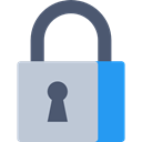 locked, Lock, secure, security, keyhole LightSteelBlue icon