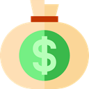 banking, money bag, Dollar Symbol, Business And Finance, Business, Money, Currency, Bank Moccasin icon