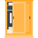 Furniture And Household, storage, furniture, bedroom, Closet SandyBrown icon