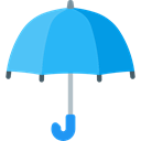 Umbrella, weather, Protection, Rain, rainy, Tools And Utensils, Umbrellas DodgerBlue icon