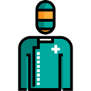 people, doctor, medical, Avatar, job, Surgeon, profession, Occupation, Man, Health Care, Healthcare And Medical, Professions And Jobs Black icon