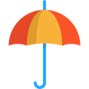 Tools And Utensils, Umbrellas, weather, Protection, Rain, rainy, Umbrella Black icon