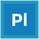 Pl, Format, Data, File, Extension, Basic, type icon SteelBlue icon