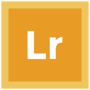 Extension, adobe, lightroom icon, Format Goldenrod icon