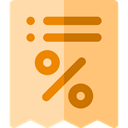 Business, Bill, commerce, Ticket, payment, receipt, invoice, Commerce And Shopping NavajoWhite icon