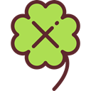 plant, Leaf, nature, Ireland, garden, Clover, shamrock, irish, Botanical, Good Luck YellowGreen icon