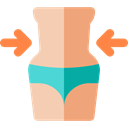 medical, reduction, Surgery, Healthcare And Medical, Liposuction Black icon