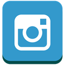 square, social media, Instagram SteelBlue icon