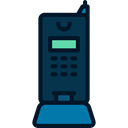 phones, Communications, phone call, Telephones, telephone, technology, phone receiver, Communication Black icon