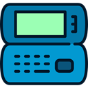Telephones, technology, Communication, phone call, telephone, mobile phone, cellphone DarkTurquoise icon