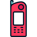phones, phone call, Telephones, telephone, mobile phone, technology, Communication Black icon