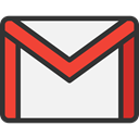 Email, Logo, gmail, google, Mailing, logotype, Communications, Brands And Logotypes WhiteSmoke icon