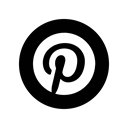 Logo, function, pinterest, Idea Black icon