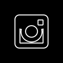 Instagram, media, share, Social Black icon
