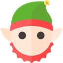 christmas, Holiday, xmas, elf OliveDrab icon