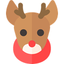 deer, reindeer, christmas, Holiday, xmas Peru icon