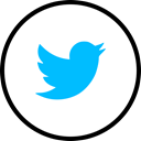 twitter, Social, media, Logo DeepSkyBlue icon