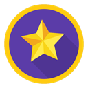 winner, reward, star, cup, award DarkSlateBlue icon