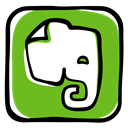 elephant, Evernote, memory, Social, Notebook, App, media, network OliveDrab icon