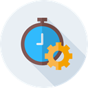 time, Chronometer, Dollar, Stopclock, Time And Date Lavender icon