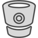 network, Logo, Social, Brand, Bitbucket Gainsboro icon