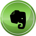 media, Contact, web, Social, Evernote OliveDrab icon