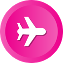 Airliner, rbus, rplane, Launch, Plane, flight DeepPink icon