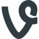 media, Logo, Social, Vine DarkSlateGray icon