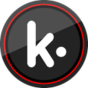 media, Logo, Social, Kik DarkSlateGray icon