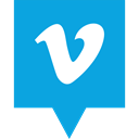 media, Logo, Vimeo, Social DodgerBlue icon