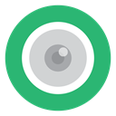 green, Eye, cctv, Camera MediumSeaGreen icon
