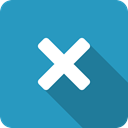 Exit, Close, x, cross, multiply LightSeaGreen icon