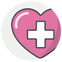 health, hospital, medicine, healthcare, recoverytreatment PaleVioletRed icon