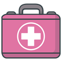 recoverytreatment, health, hospital, medicine, healthcare PaleVioletRed icon