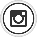 Instagram, online, Logo, Social, media DarkSlateGray icon
