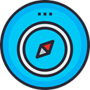 media, network, Logo, safari, Social, social icon DeepSkyBlue icon