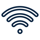 Wifi, technology, electronic, Computer, web Black icon