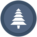 Tree, christmas, new year, Christmas tree DimGray icon