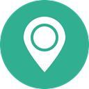 location, Direction, green, Map, marker, navigation, Gps LightSeaGreen icon