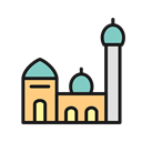 Free0003, islamic mosque, Mosque Black icon