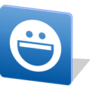 Logo, Messenger, yahoo, media, Chat, social media, Social SteelBlue icon